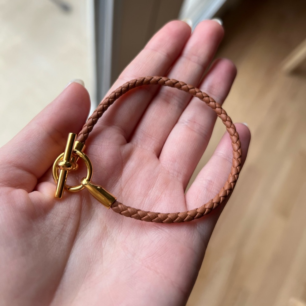 Brown Hermes Glenan Bracelet